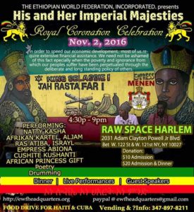 ROYAL CORONATION CELEBRATION @ RAW SPACE HARLEM