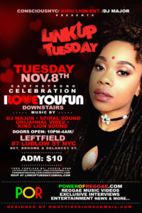 LINK UP TUESDAY- ILOVEYOUFUN EARTHSTRONG @ LEFTFIELD