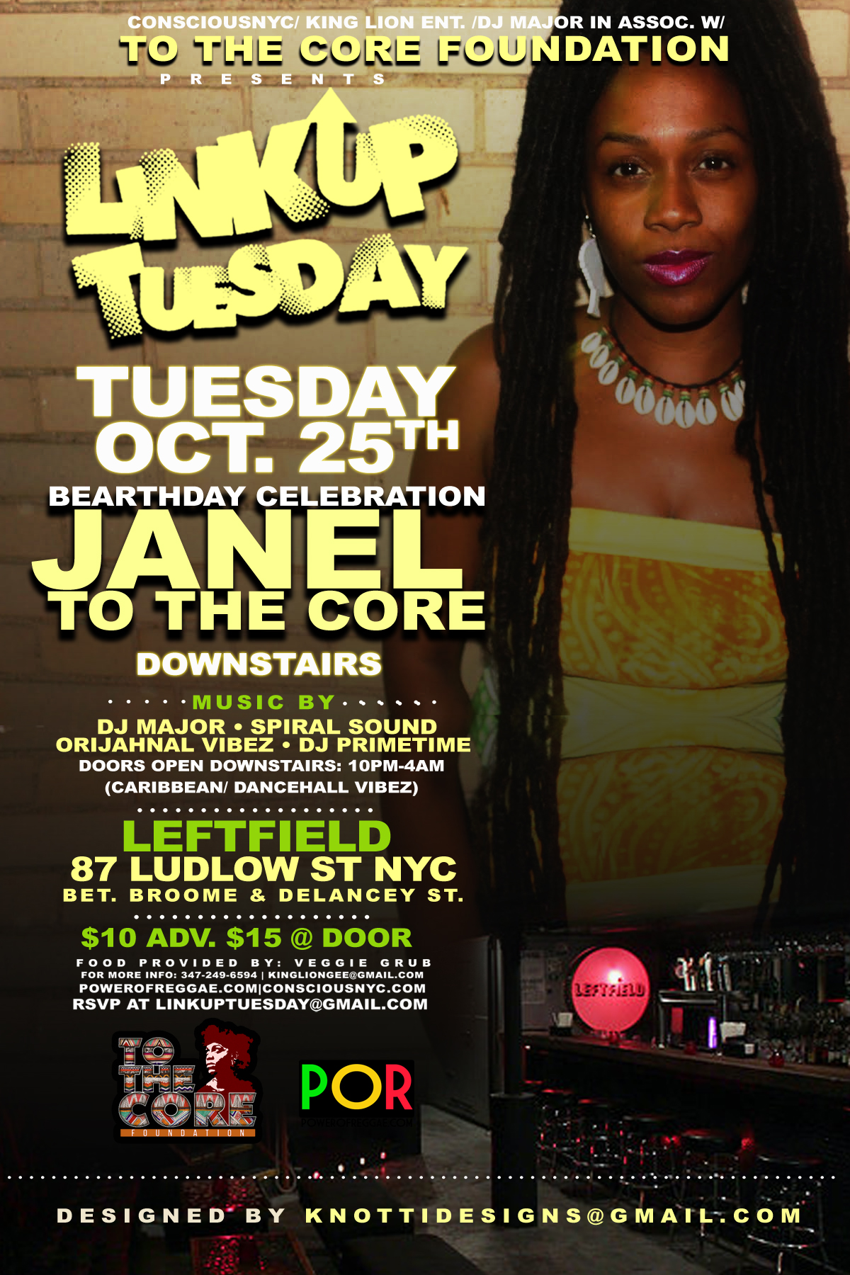 LINK UP TUESDAY- 10/25- JANEL TO THE CORE