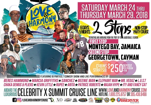 Love And Harmony Cruise 2018