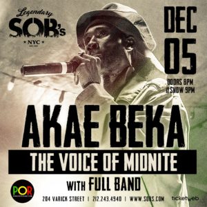 Akae Beka Live! at SOB's @ SOB's