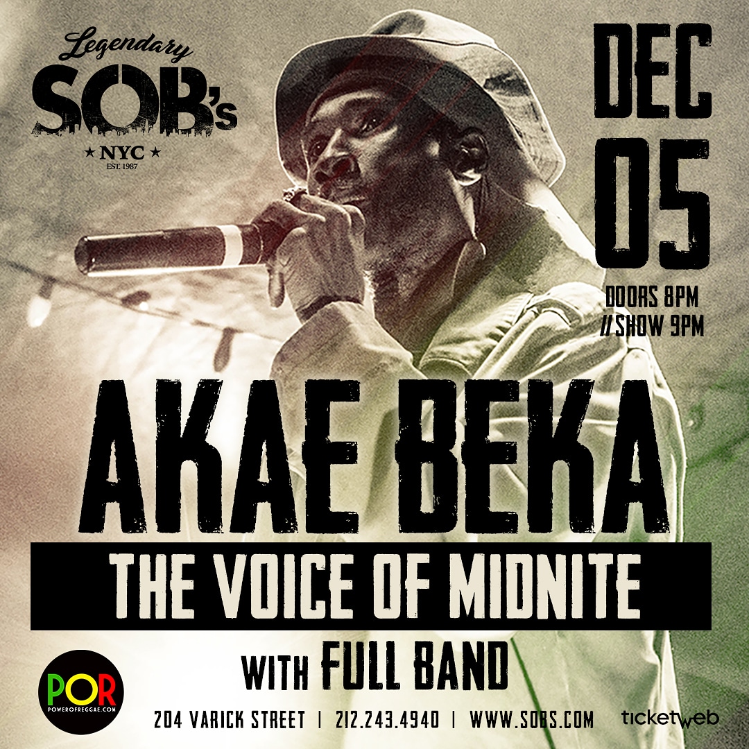 Akae Beka live in SOBs (NYC)