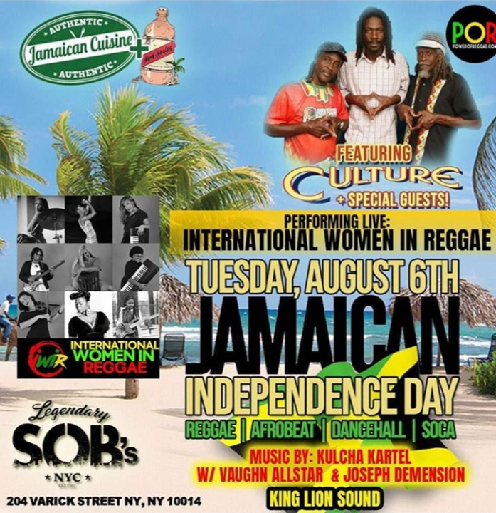 Jamaican Independence Day @ SOB's