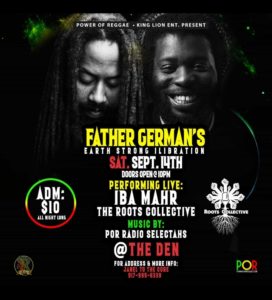 Father German's Earth Strong Ilibration: IBA MAHR LIVE Performance!!!!!!!