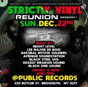 Strictly Vinyl Reunion Session 1 @ Public Records