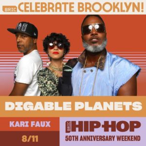 BRIC Hip-Hop 50th Anniversary Weekend - Digable Planets @ Lena Horne Bandshell