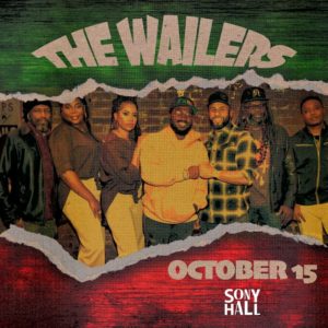 The Wailers w/Special Guest CCB Reggae All-Stars @ Sony Hall