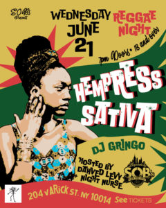 Hempress Sativa @ SoB's