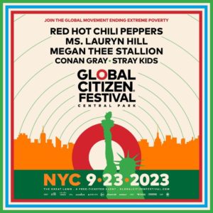 Global Citizen Festival 2023 @ Central Park on the Great Lawn