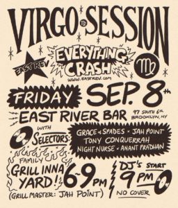 Virgo Season in Session @ East River Bar