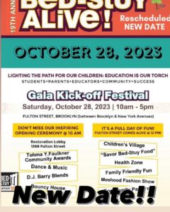 Bed-Stuy Alive Block Party (Rescheduled to Oct. 28)