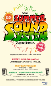 2024 Summer Sound System Series @ Coney Island Boardwalk