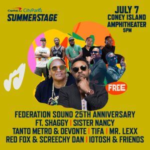 Federation Sound 25th Anniversary @ Coney Island Amphitheater