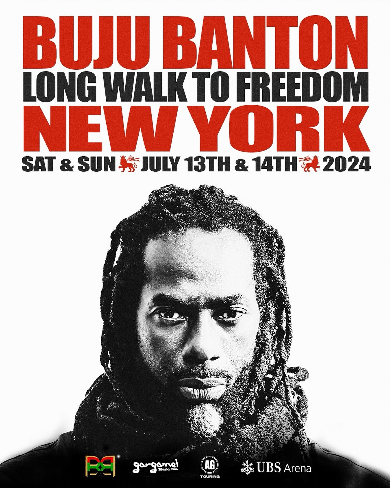 Buju Banton Long Walk to Freedom NYC