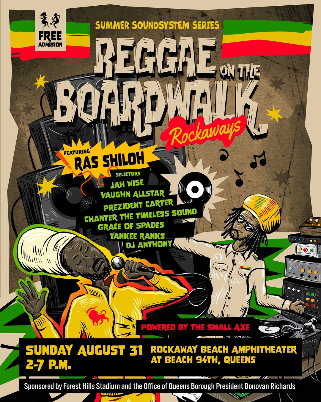 2025-08-31 Reggae on the Boardwalk, Rockaway’s Edition