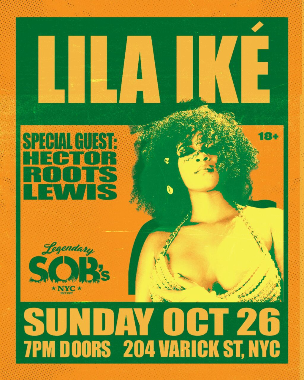 2025-10-26 Lila Iké, Hector Roots Lewis at SoBs